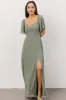 Sierra Sweetheart Maxi Dress | Eucalyptus sold by Baltic Born