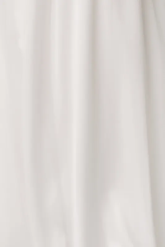 Fabric Swatch - Giselle Chiffon | White sold by Baltic Born