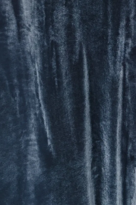Fabric Swatch - Tatiana Velvet | Slate Blue sold by Baltic Born
