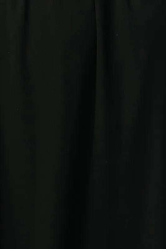 Fabric Swatch - Colette Chiffon | Black sold by Baltic Born