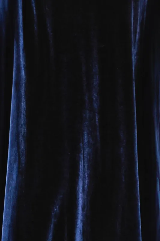 Fabric Swatch - Tatiana Velvet | Navy sold by Baltic Born