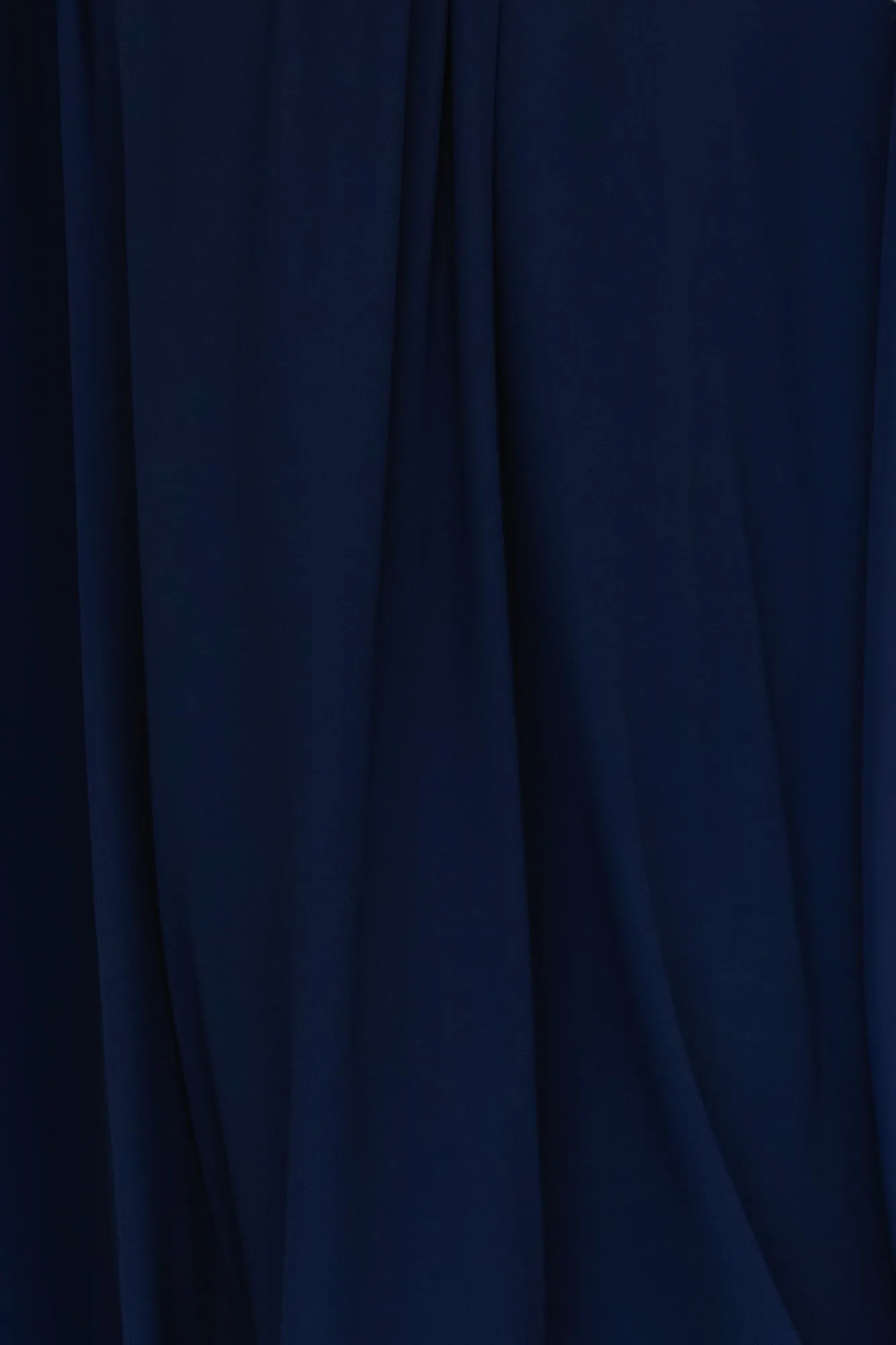 Fabric Swatch - Sierra Chiffon | Navy sold by Baltic Born