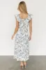 Sorrento Ruffle Dress | Blue Floral sold by Baltic Born