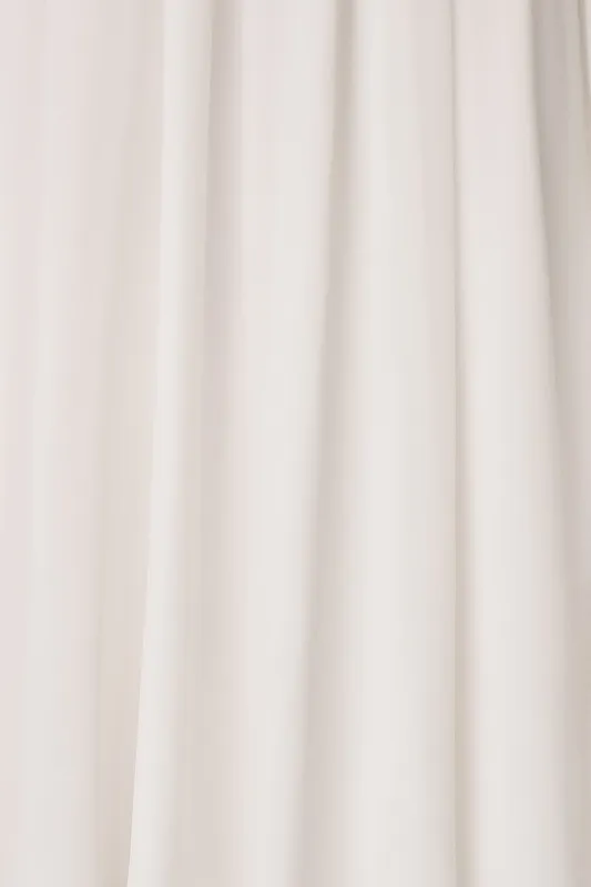 Fabric Swatch - Olivia Chiffon | White sold by Baltic Born