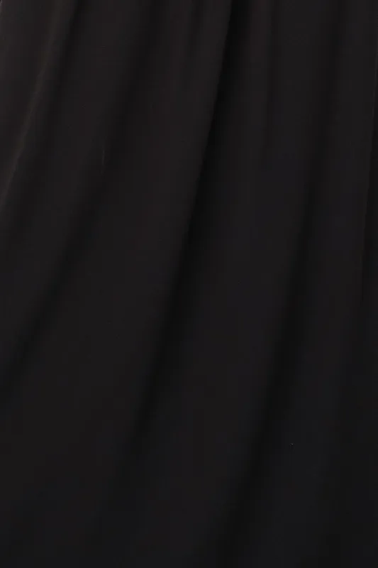 Fabric Swatch - Giselle Chiffon | Black sold by Baltic Born