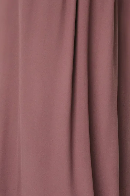 Fabric Swatch - Giselle Chiffon | Vintage Plum sold by Baltic Born