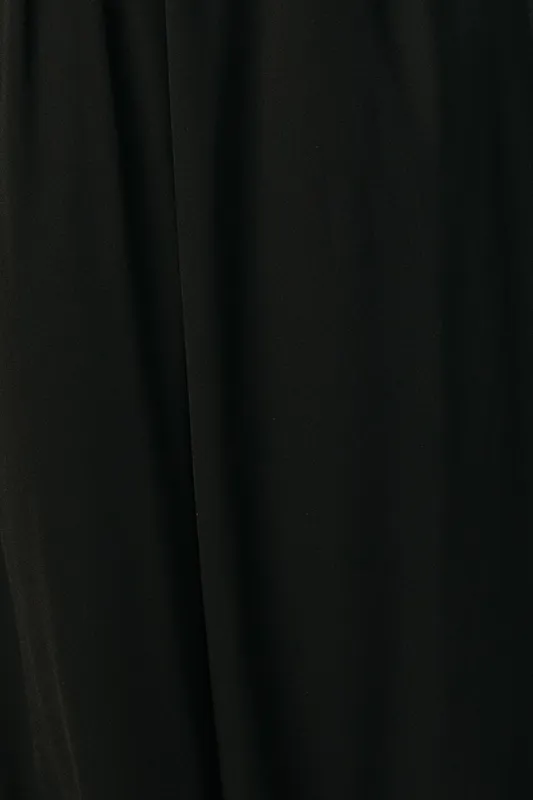 Fabric Swatch - Kearny Chiffon | Black sold by Baltic Born