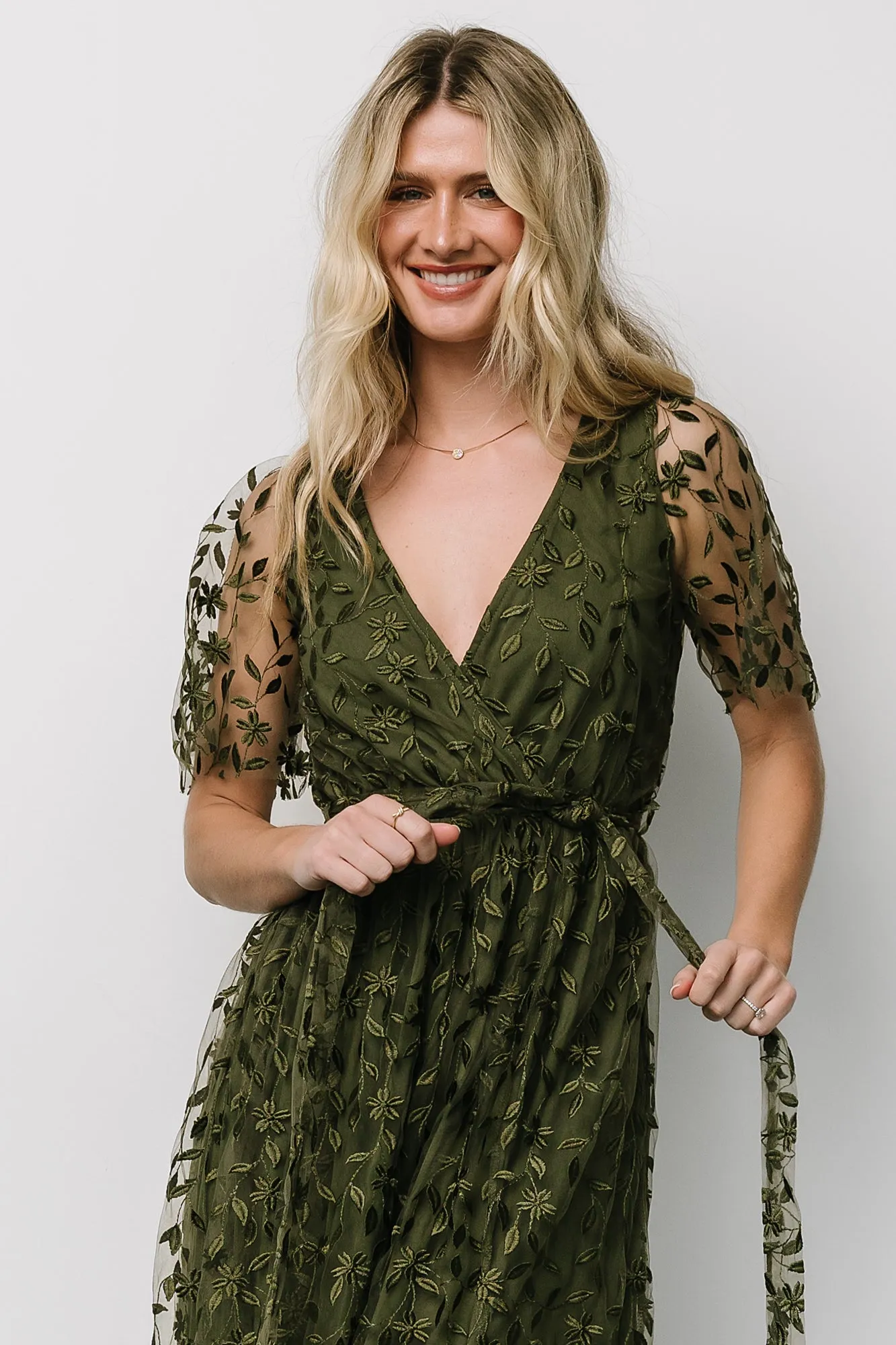 Fabric Swatch - Marseille Embossed | Olive sold by Baltic Born product image thumbnail 2