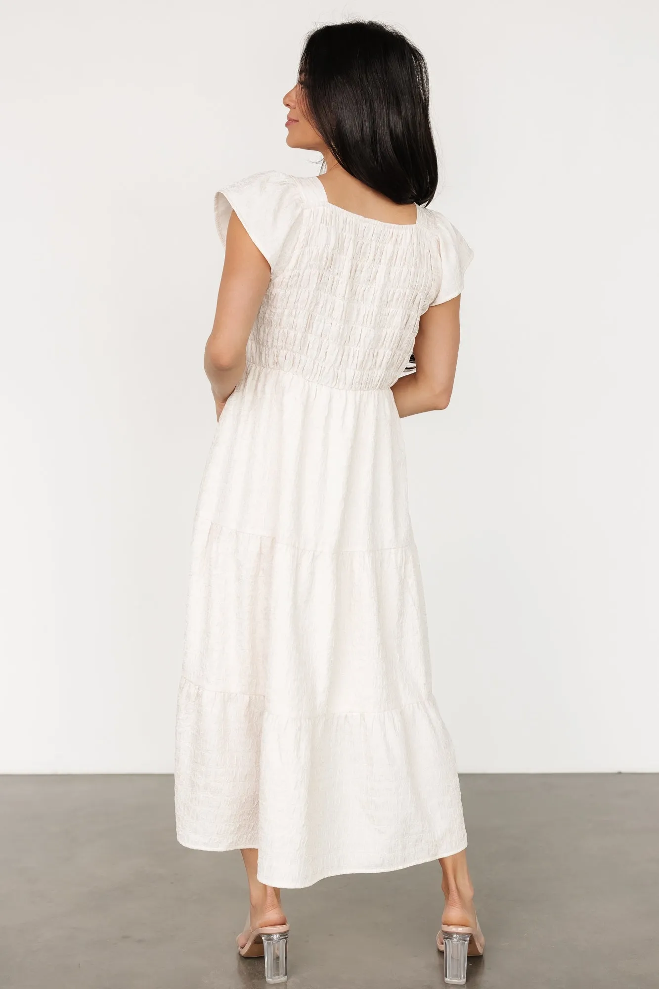 Kesler Midi Dress | Cream sold by Baltic Born product image thumbnail 5