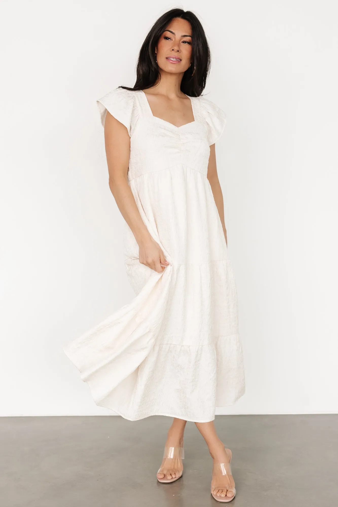 Kesler Midi Dress | Cream sold by Baltic Born product image thumbnail 2