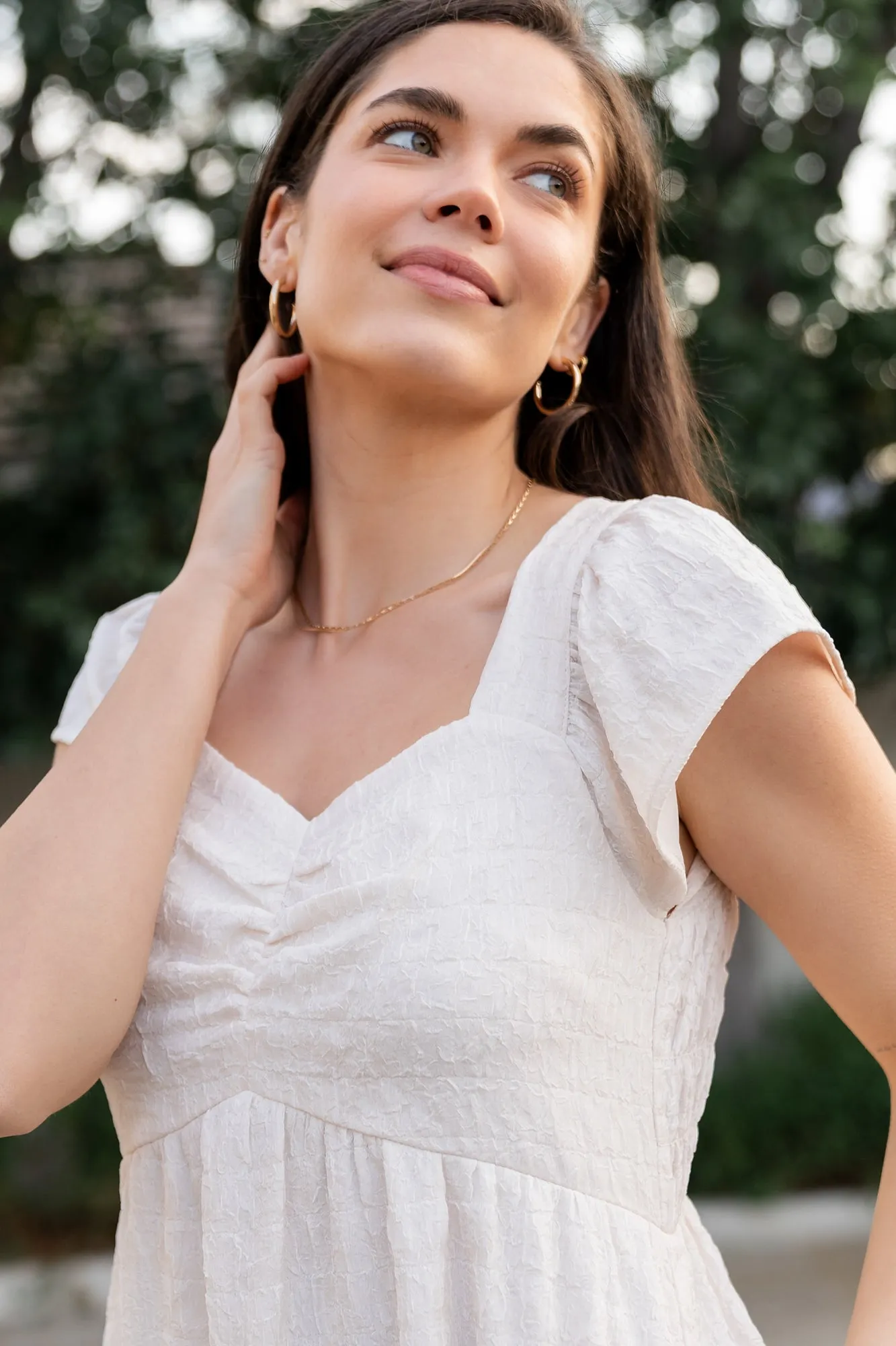 Kesler Midi Dress | Cream sold by Baltic Born product image thumbnail 4