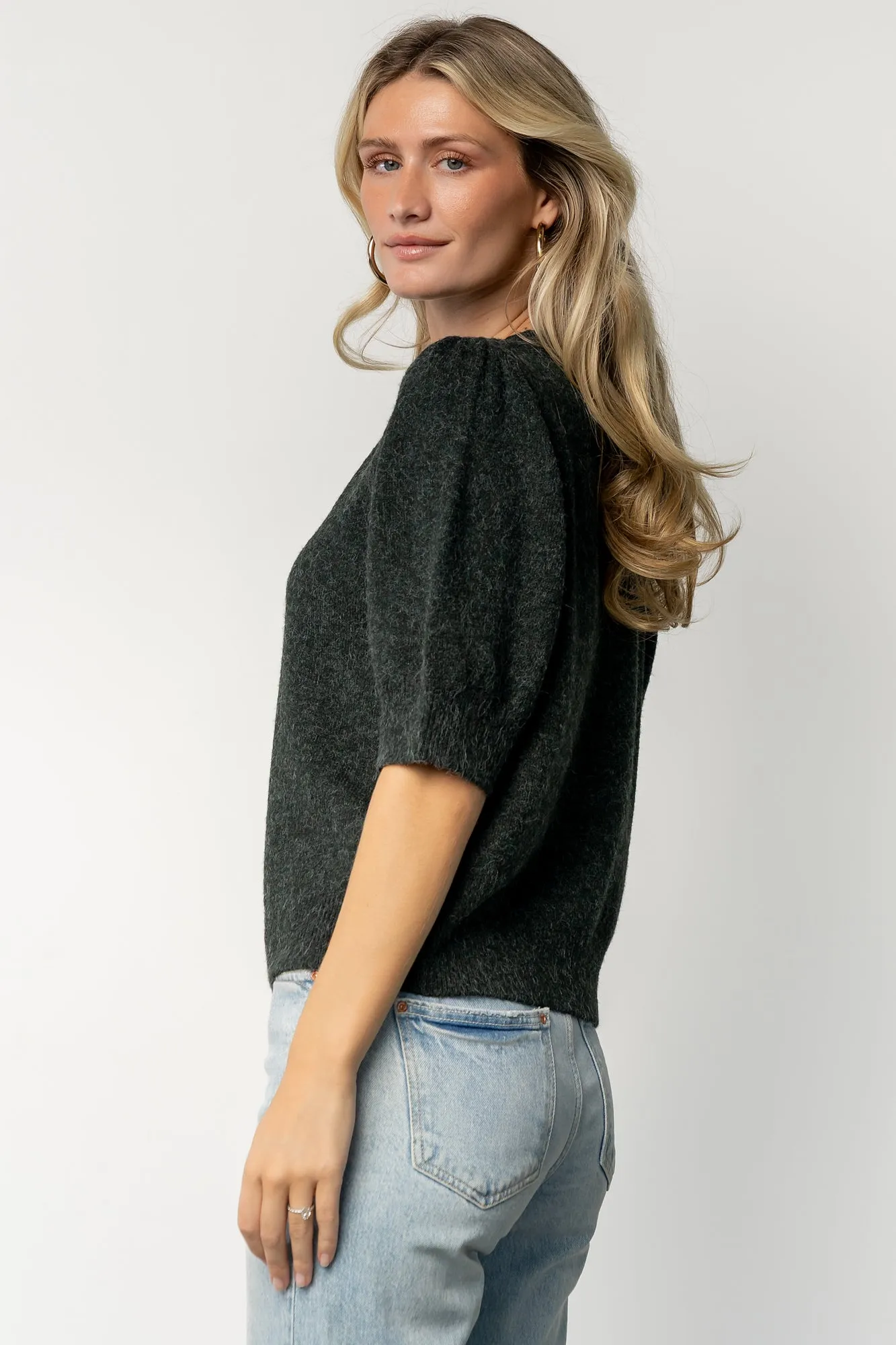 Keira Sweater Top | Dark Green sold by Baltic Born product image thumbnail 5