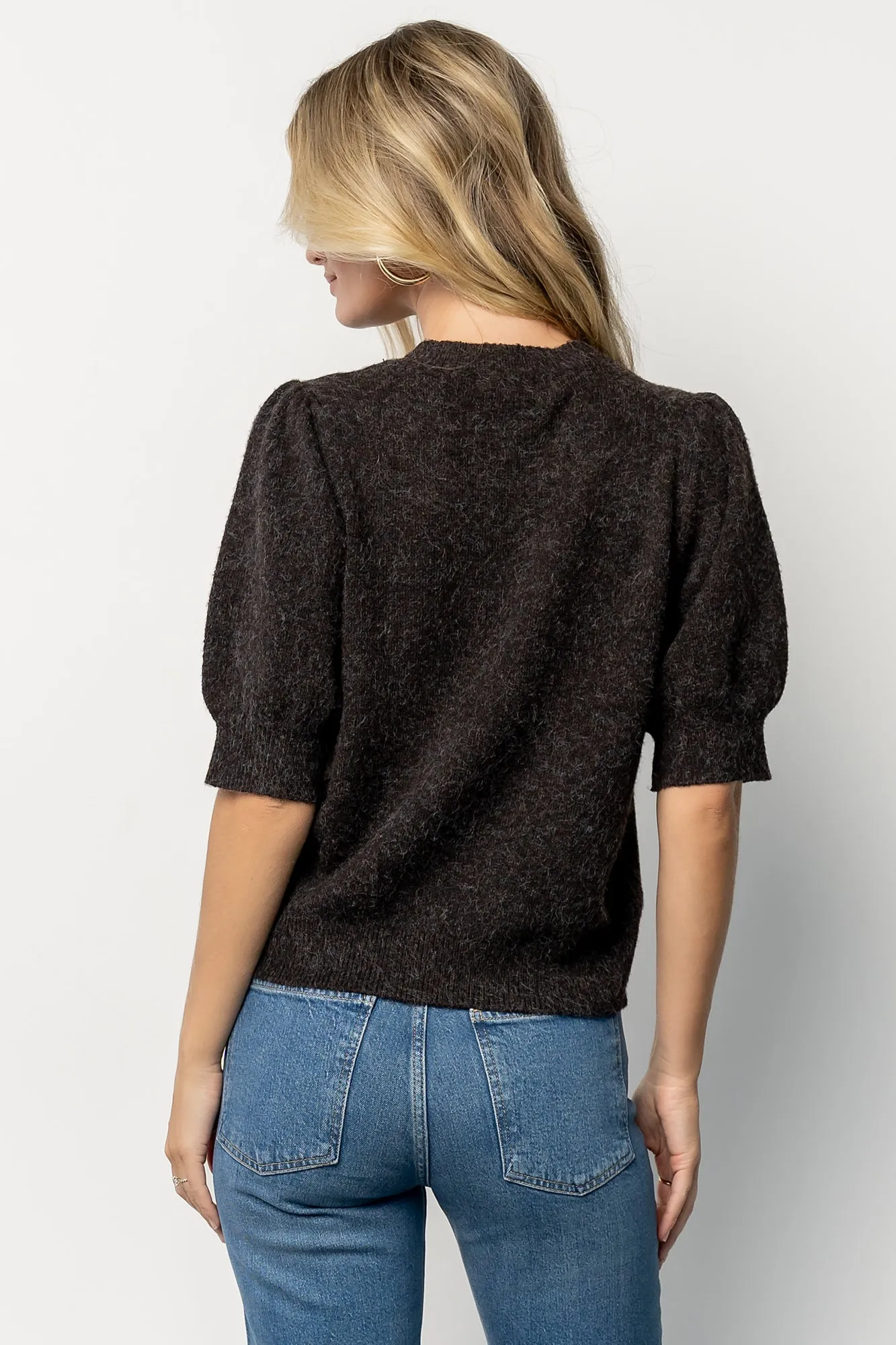 Keira Sweater Top | Dark Brown sold by Baltic Born product image thumbnail 4