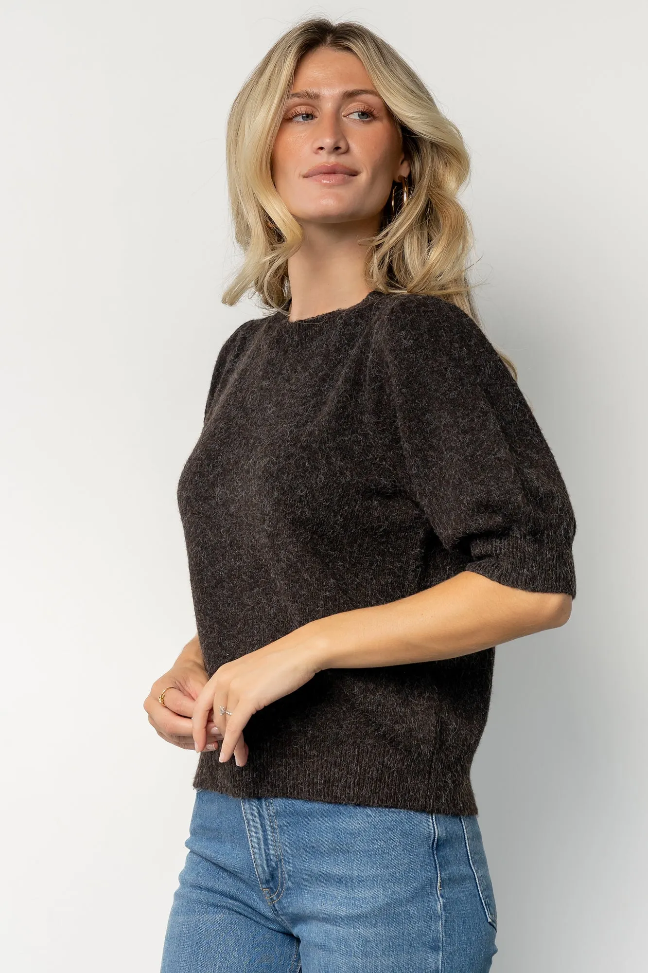 Keira Sweater Top | Dark Brown sold by Baltic Born product image thumbnail 2