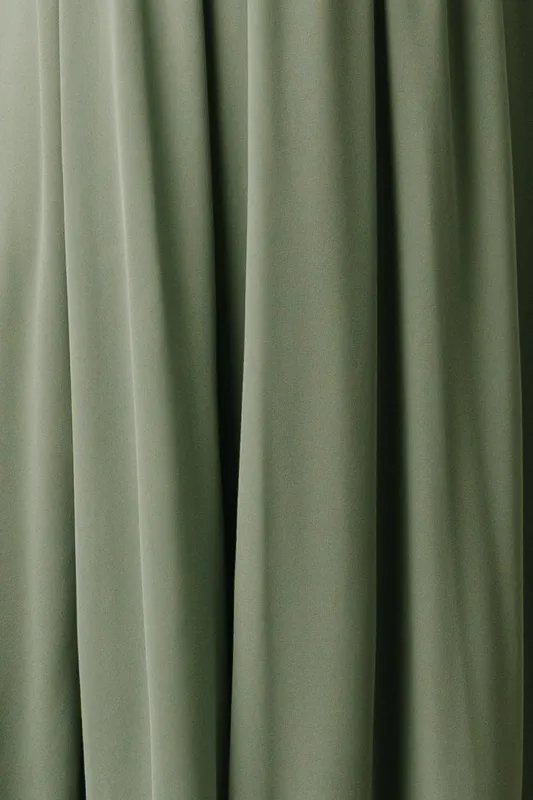 Fabric Swatch - Olivia Chiffon | Eucalyptus sold by Baltic Born