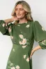 Karalie Maxi Dress | Green Floral sold by Baltic Born
