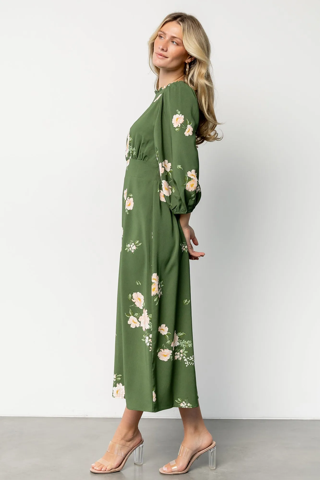 Karalie Maxi Dress | Green Floral sold by Baltic Born product image thumbnail 3