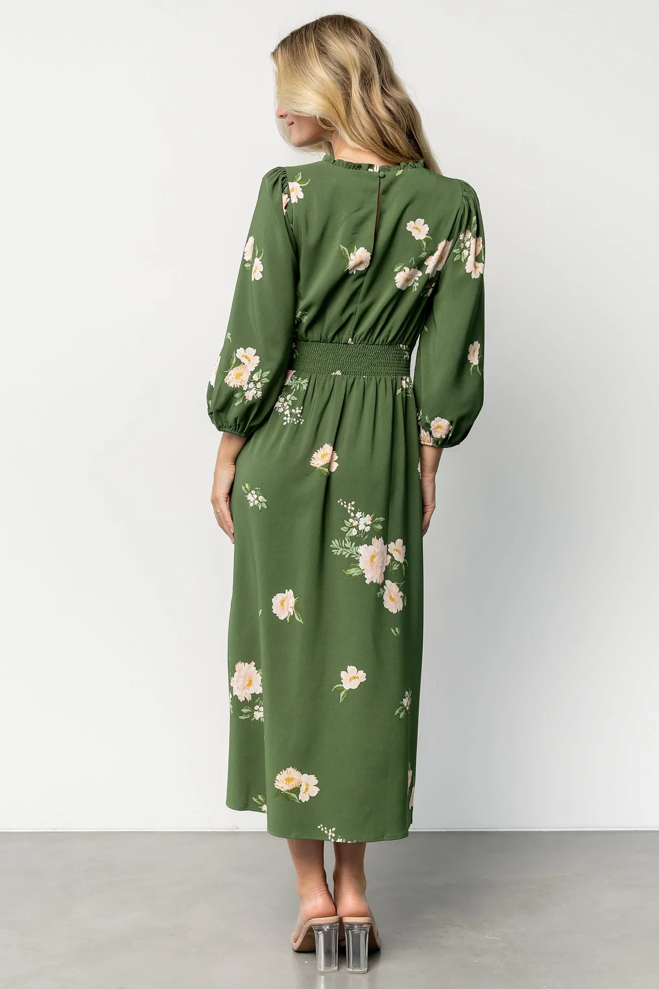 Karalie Maxi Dress | Green Floral sold by Baltic Born product image thumbnail 4