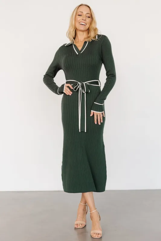 Lark Sweater Dress | Green sold by Baltic Born