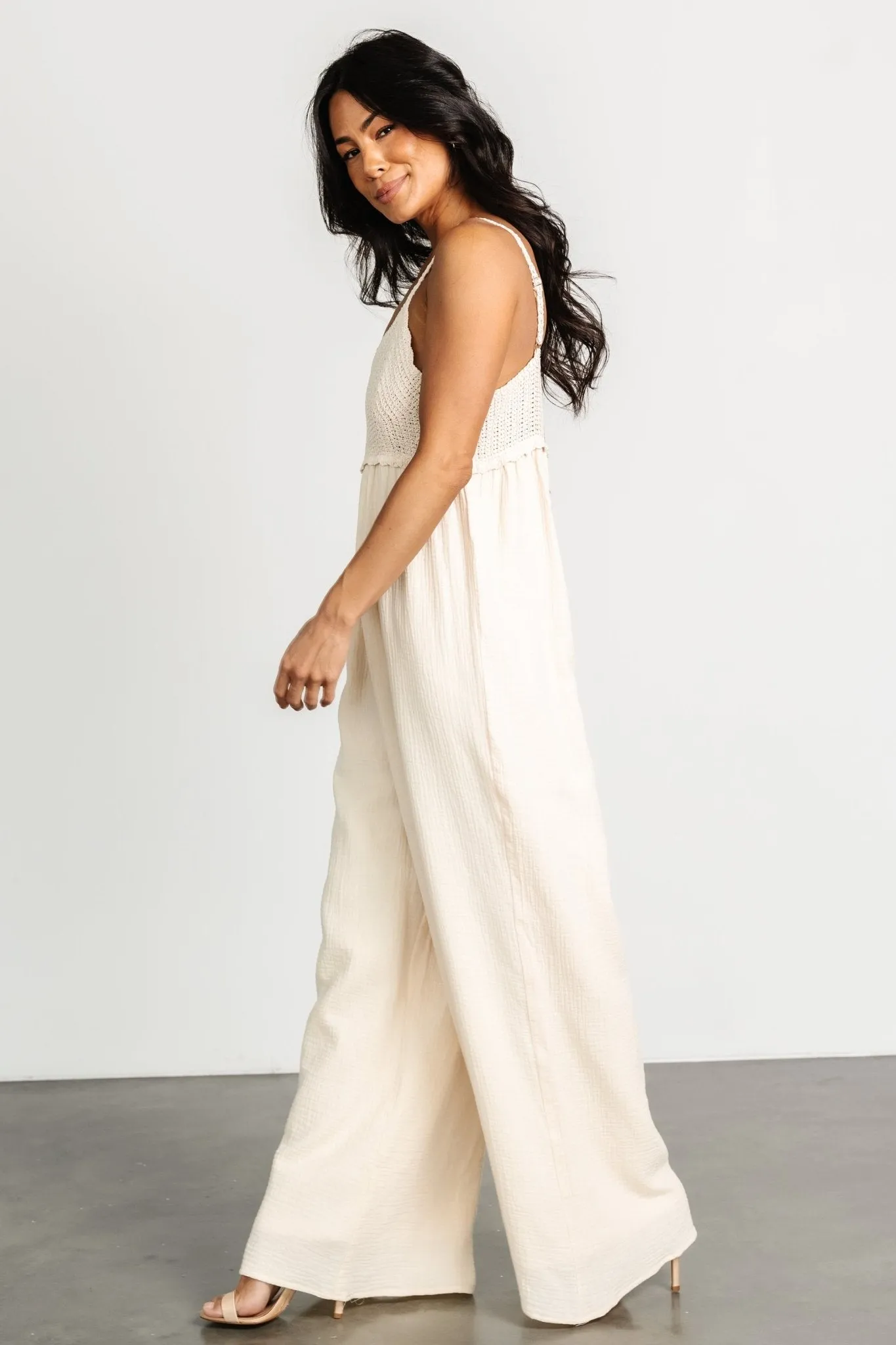 Sparrow Boho Jumpsuit | Beige sold by Baltic Born product image thumbnail 5