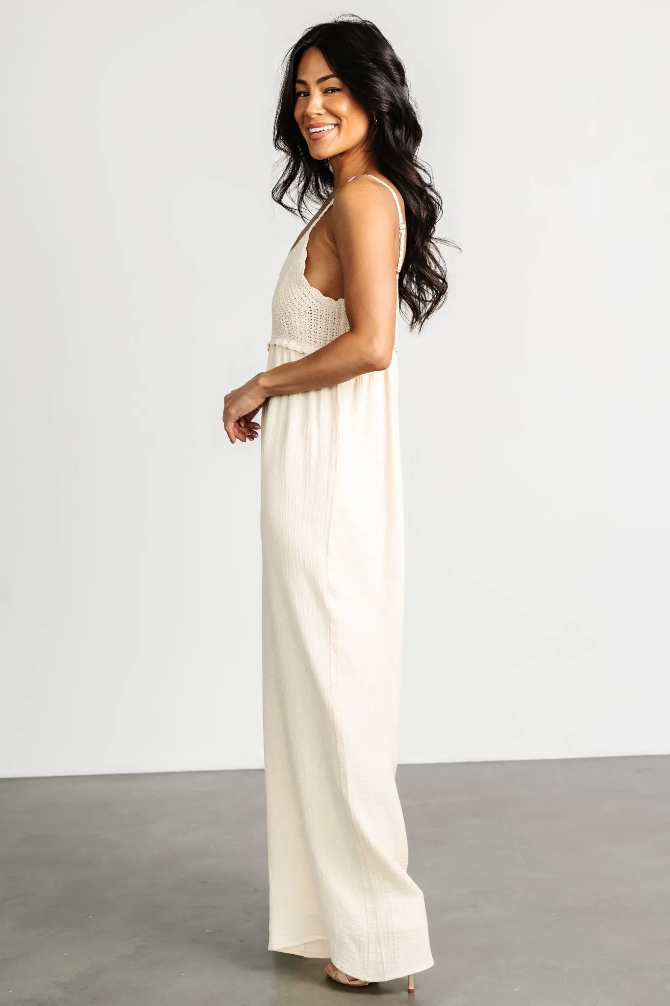 Sparrow Boho Jumpsuit | Beige sold by Baltic Born product image thumbnail 2