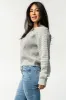 Zadie Striped Sweater | Ivory + Olive sold by Baltic Born