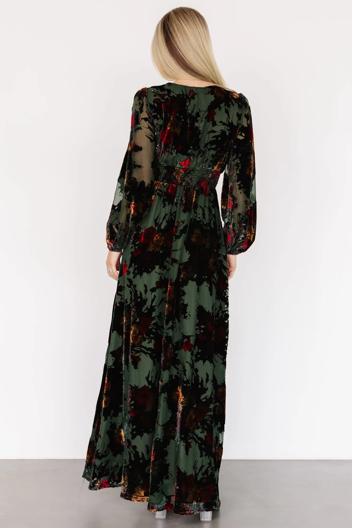 Mikla Maxi Dress | Wintergreen Multi sold by Baltic Born product image thumbnail 4