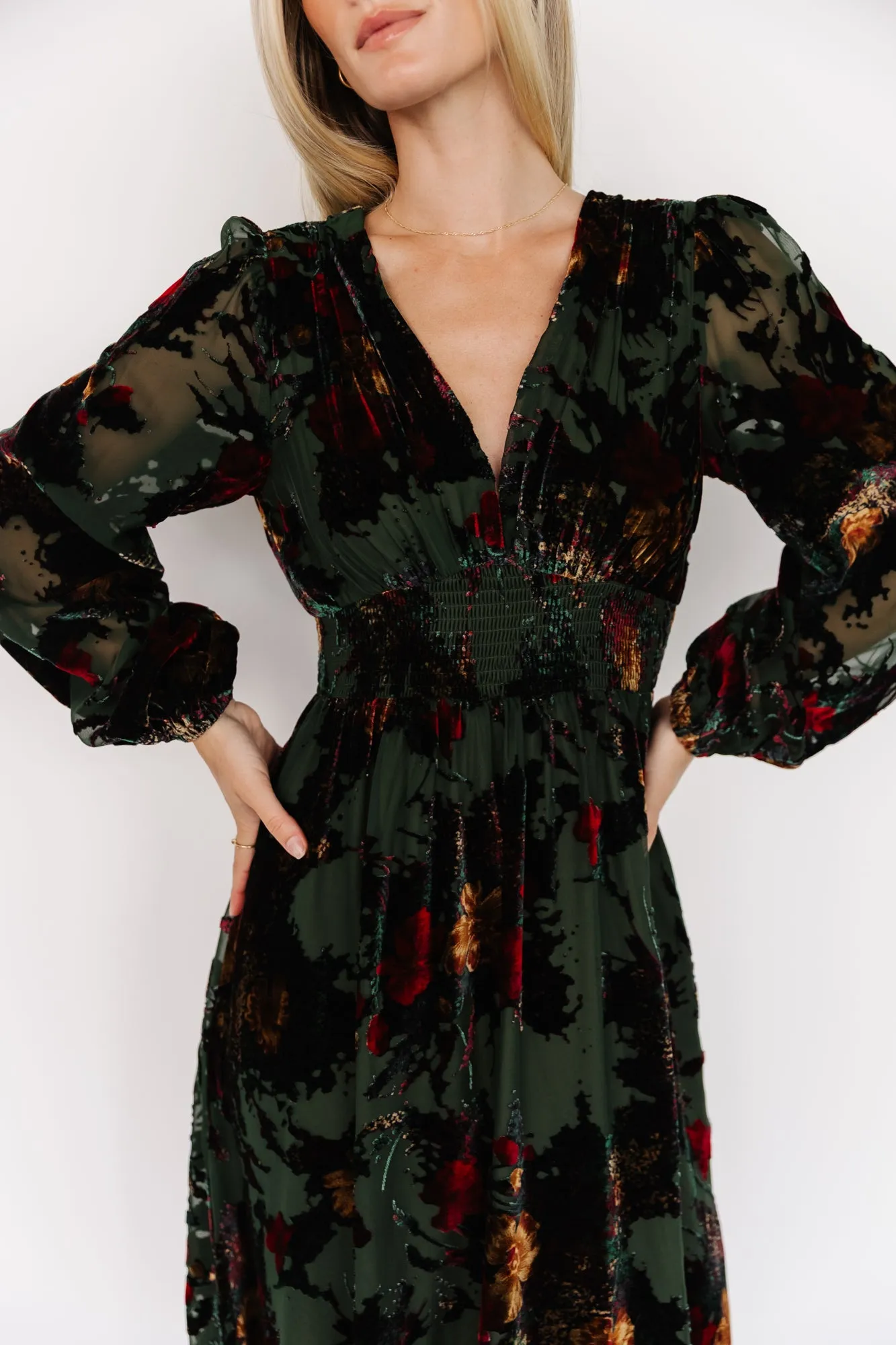 Mikla Maxi Dress | Wintergreen Multi sold by Baltic Born product image thumbnail 2