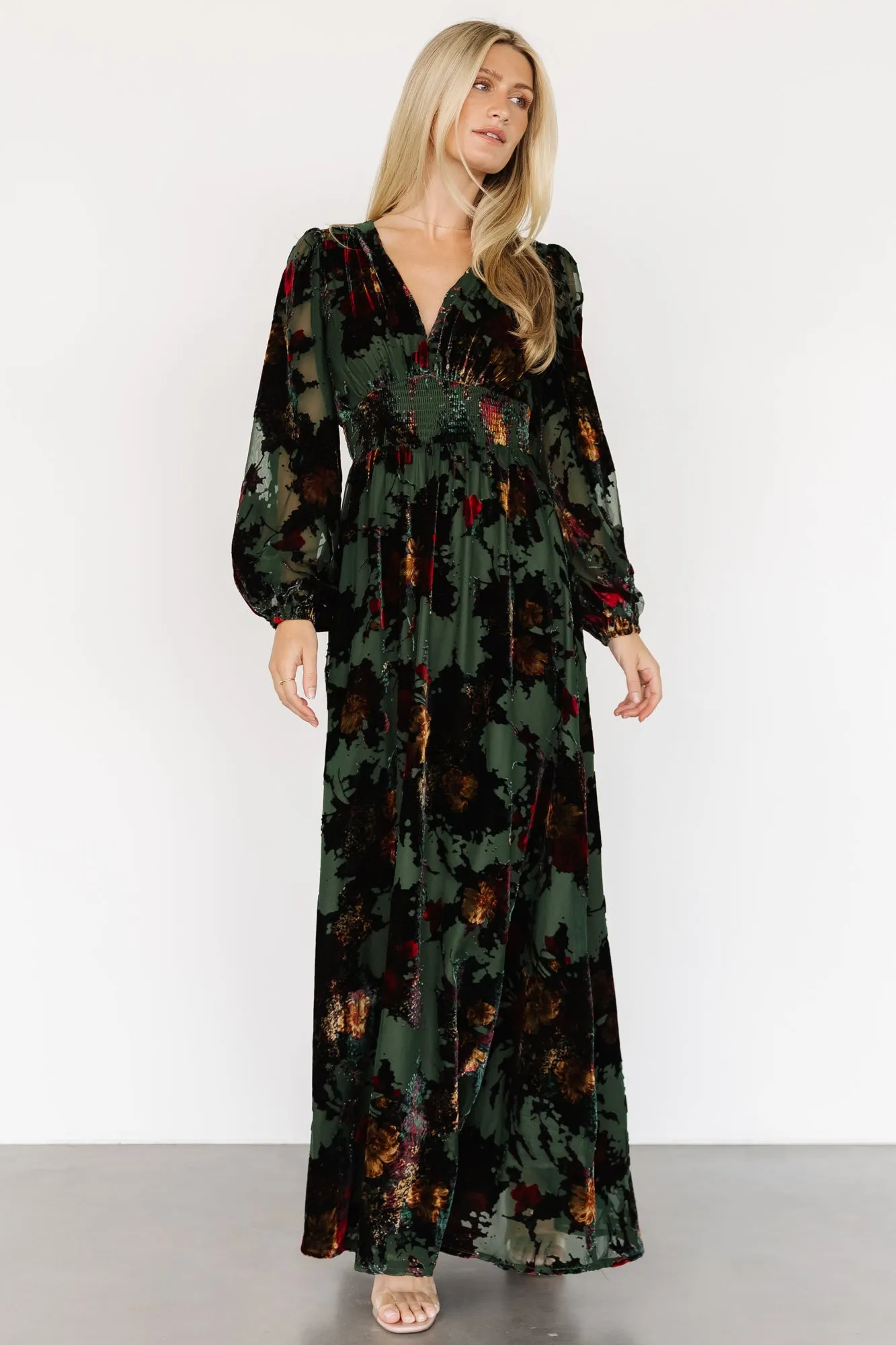 Mikla Maxi Dress | Wintergreen Multi sold by Baltic Born product image thumbnail 5