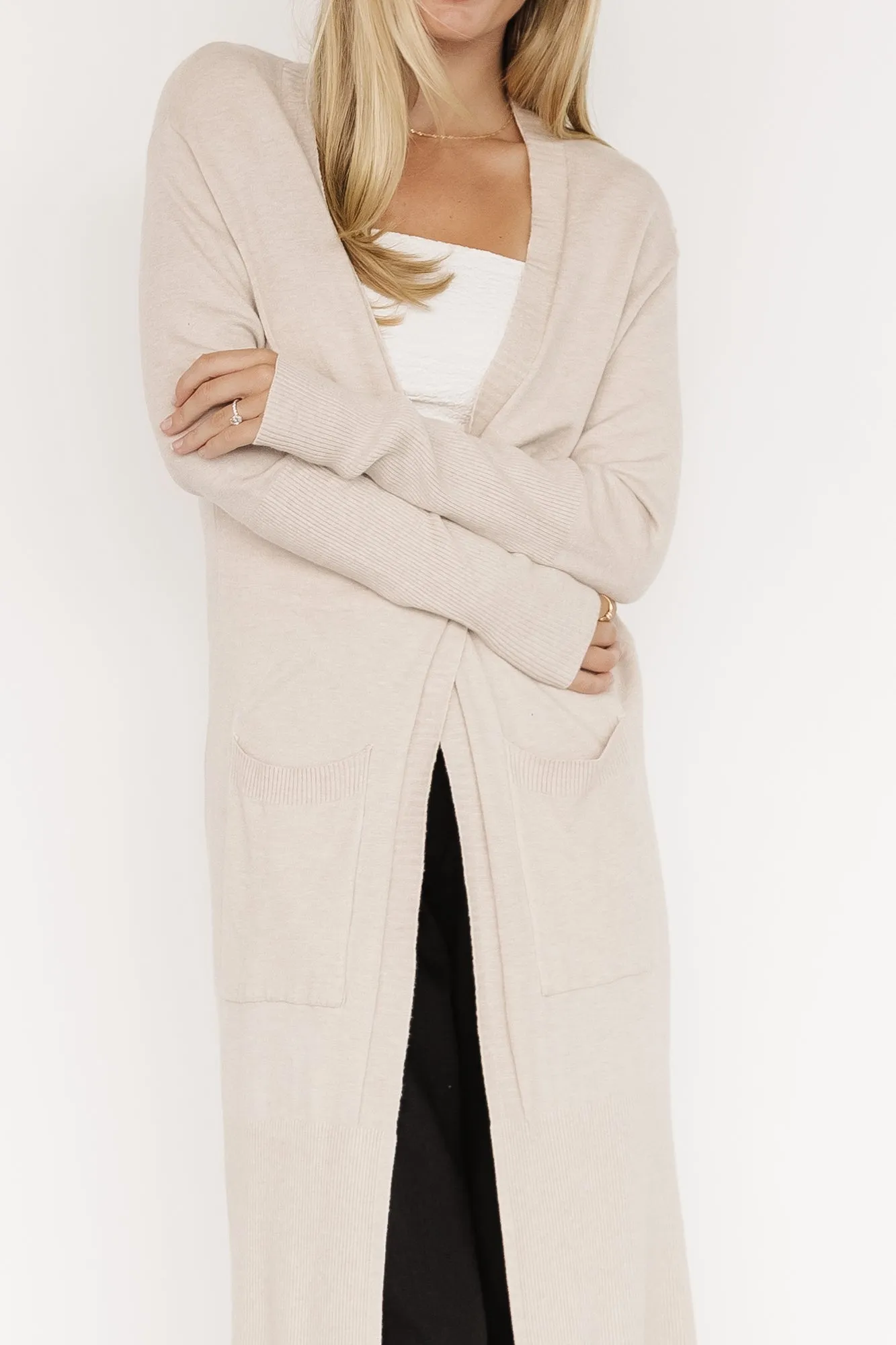 Adrienne Duster Cardigan | Natural sold by Baltic Born product image thumbnail 2