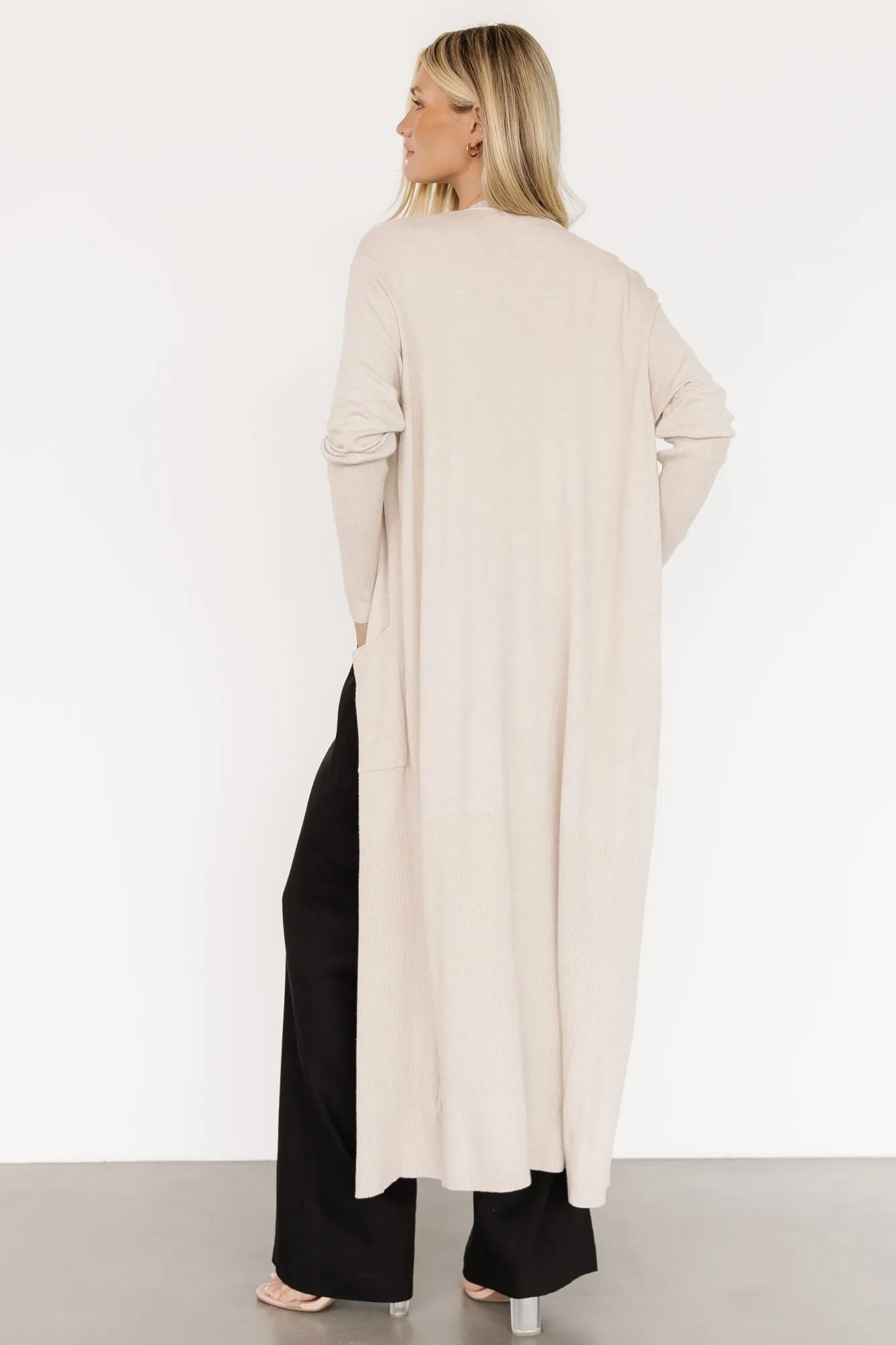 Adrienne Duster Cardigan | Natural sold by Baltic Born product image thumbnail 4