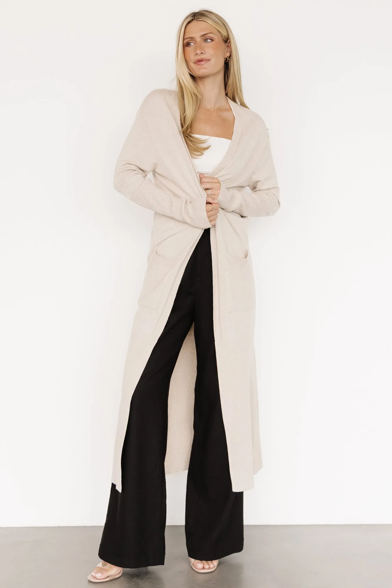 Adrienne Duster Cardigan | Natural sold by Baltic Born product image thumbnail 5
