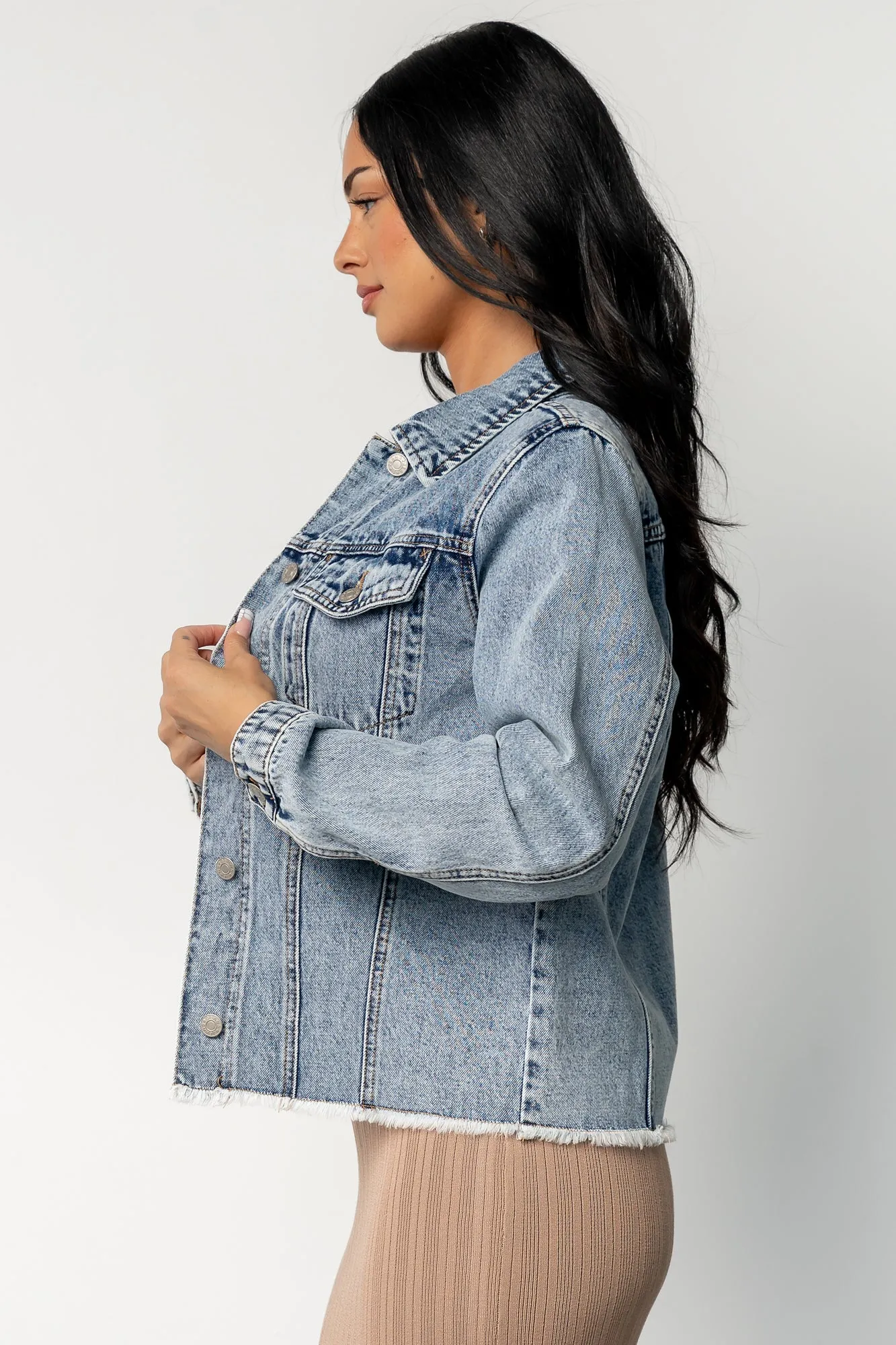 Devon Denim Jacket | Light Wash sold by Baltic Born product image thumbnail 5