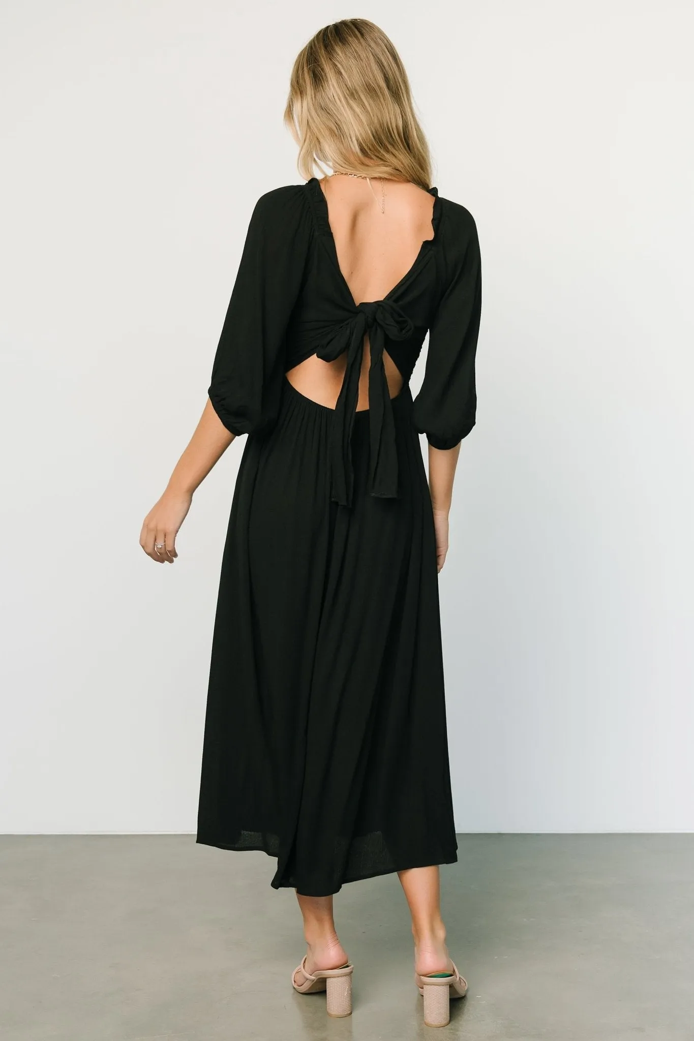 Vicki Midi Dress | Black sold by Baltic Born product image thumbnail 2