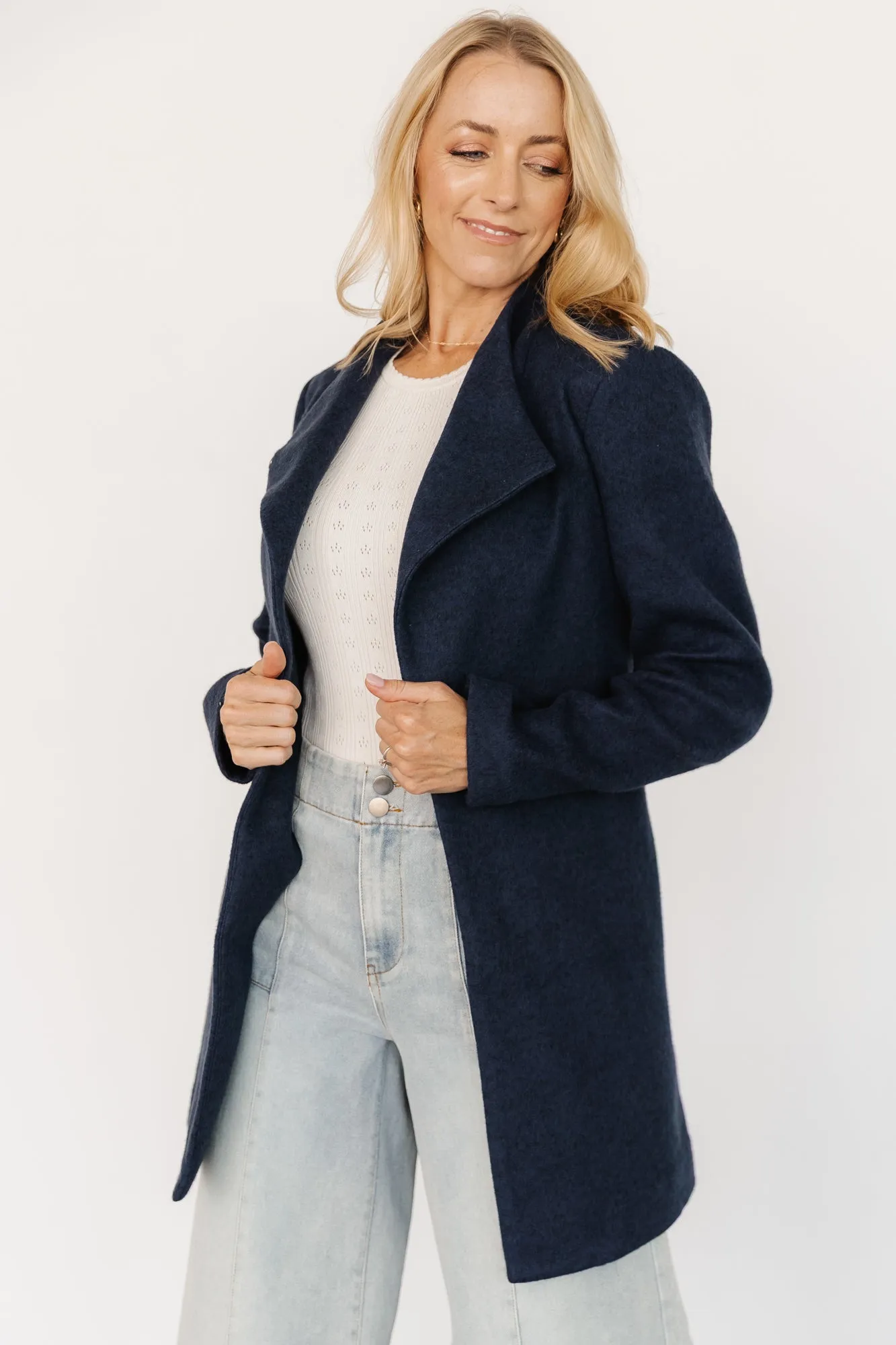 Amsterdam Jacket | Navy sold by Baltic Born product image thumbnail 2