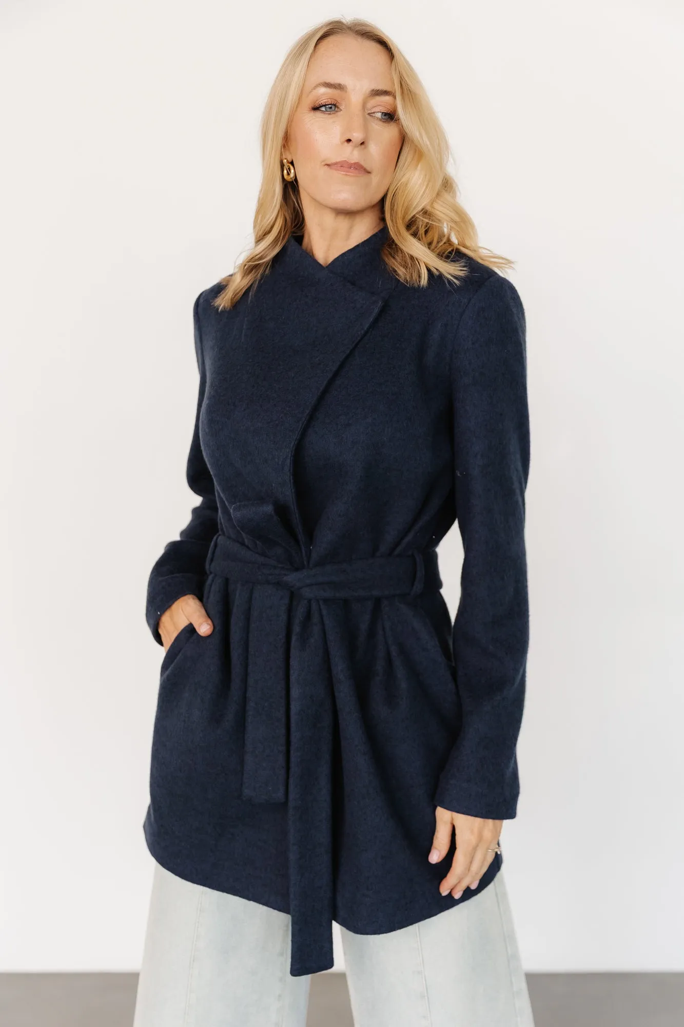 Amsterdam Jacket | Navy sold by Baltic Born product image thumbnail 5