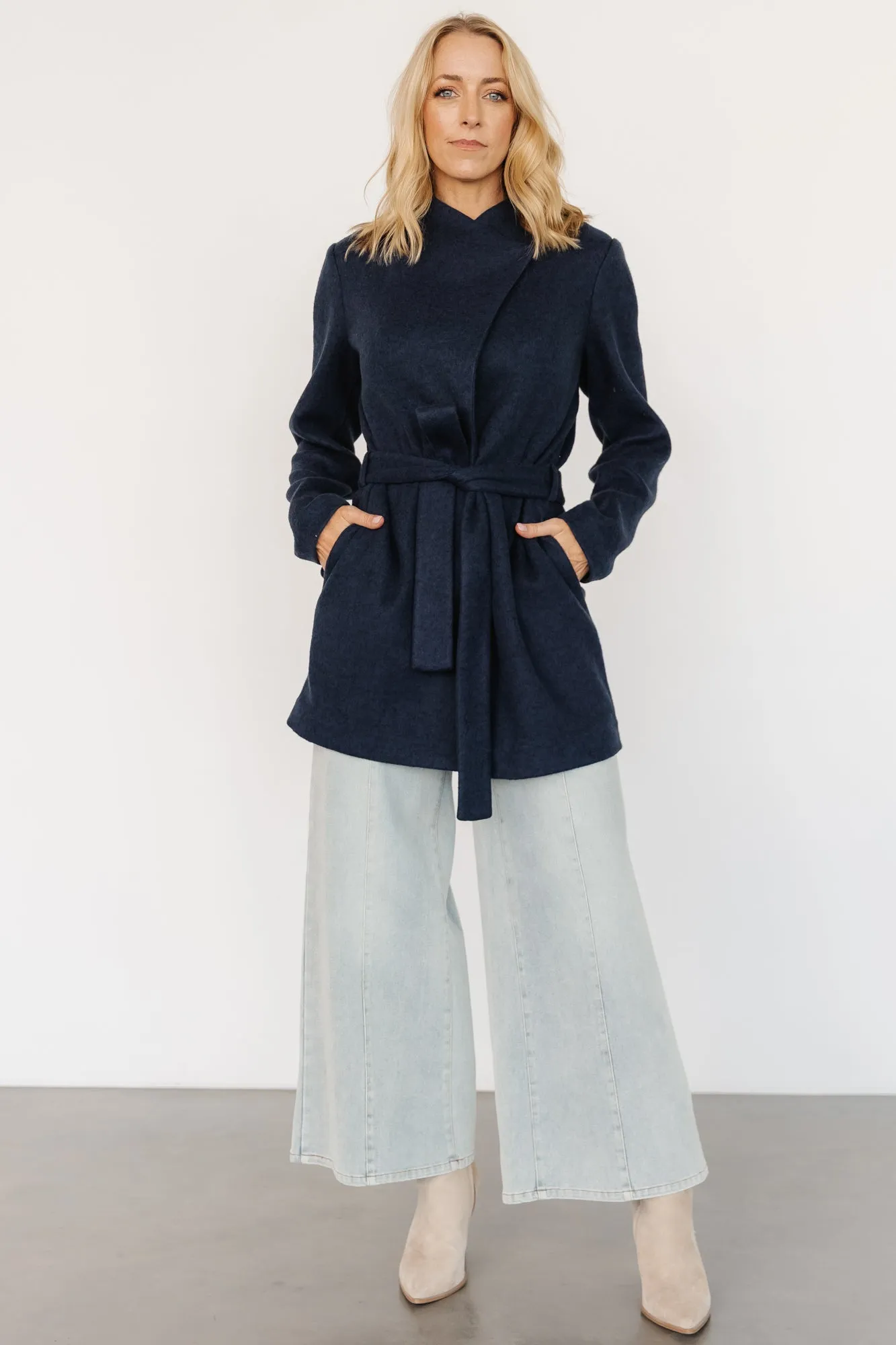 Amsterdam Jacket | Navy sold by Baltic Born