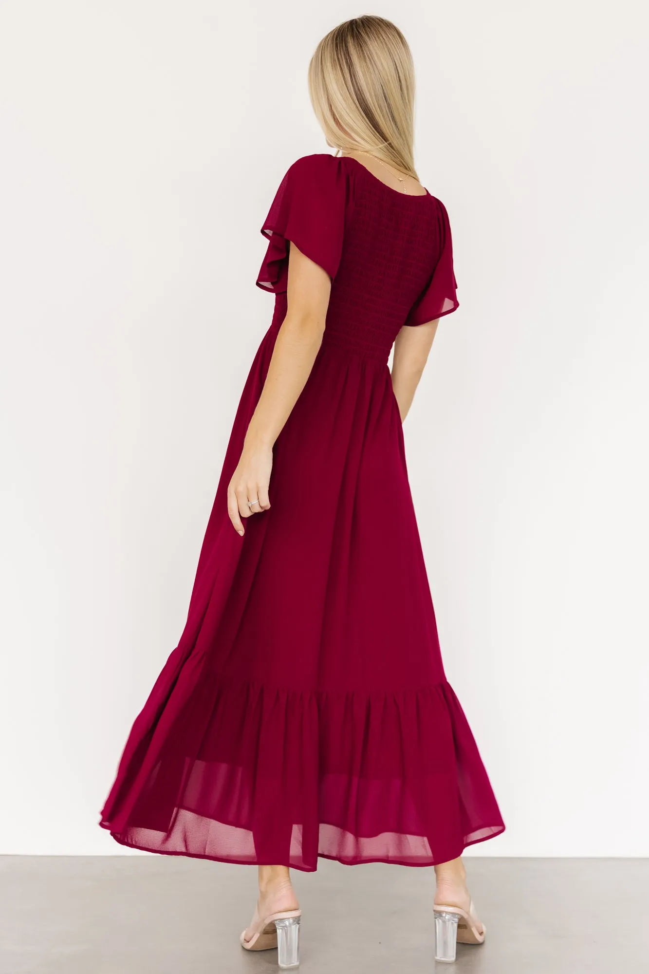 Monica Smocked Dress | Mulberry sold by Baltic Born product image thumbnail 4