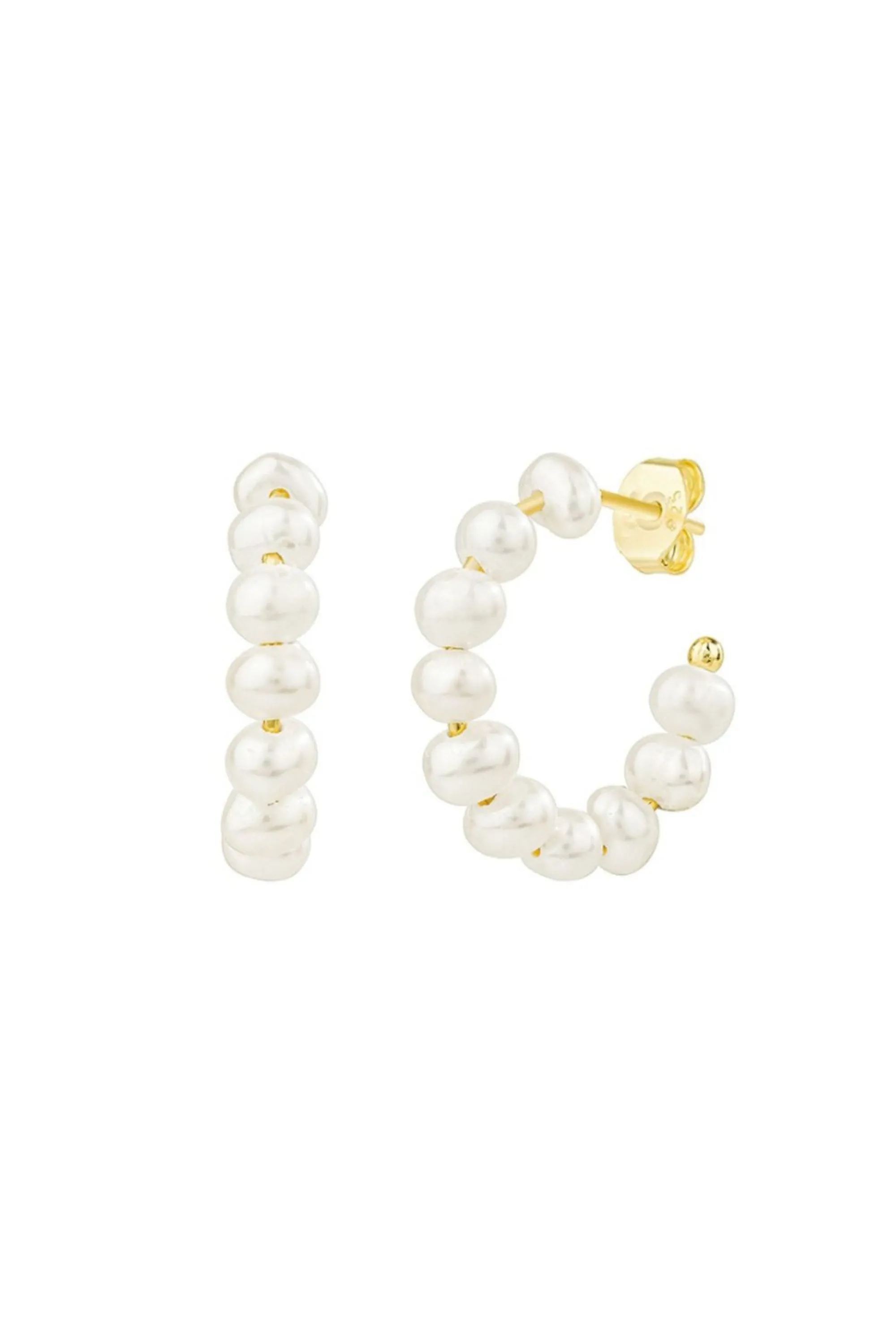 The Louise Pearl Hoops sold by Baltic Born product image thumbnail 2