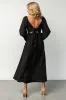 Rosalie Back Tie Dress | Black sold by Baltic Born