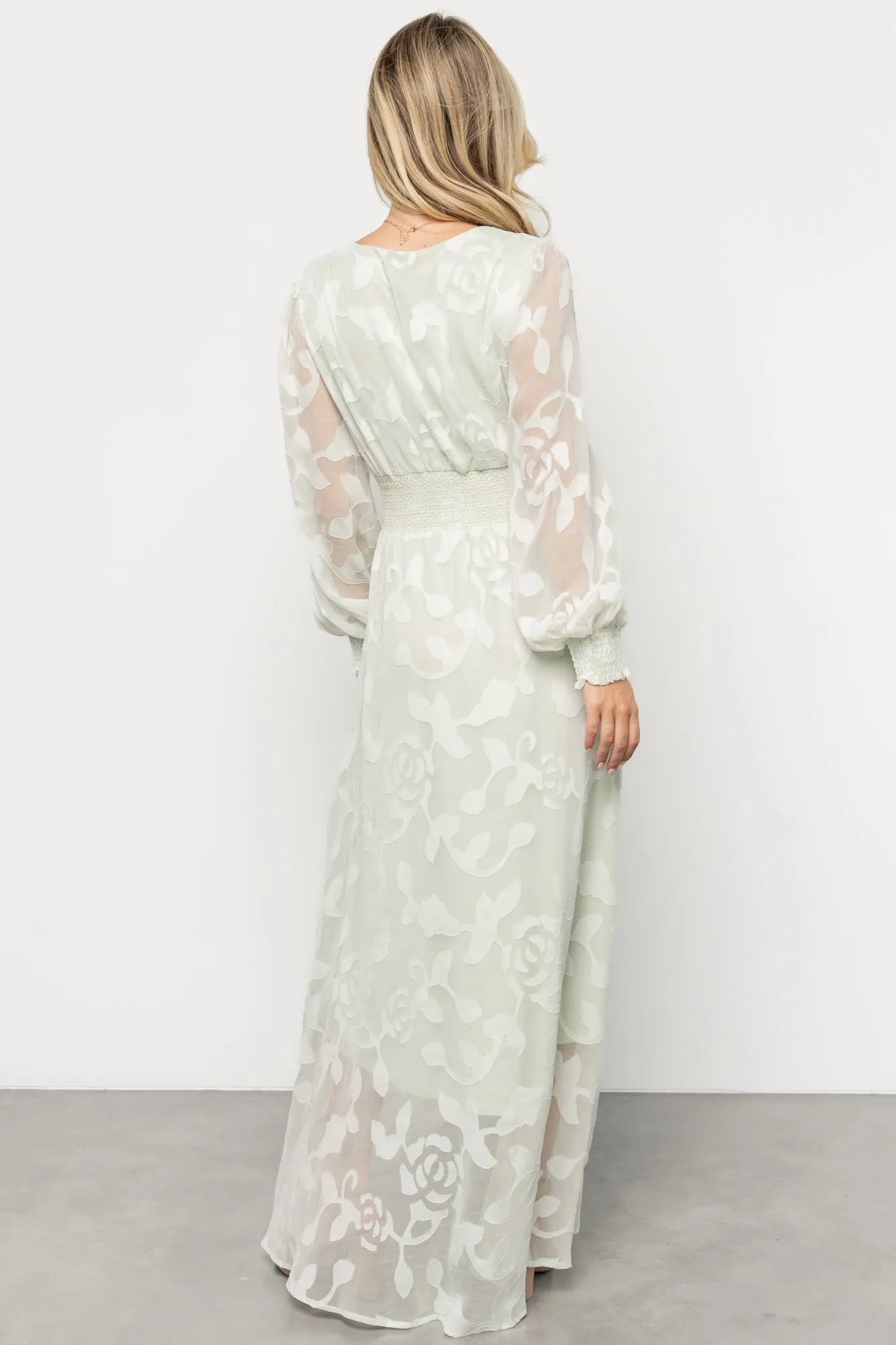 Daniella High Low Maxi Dress | Light Sage sold by Baltic Born product image thumbnail 4