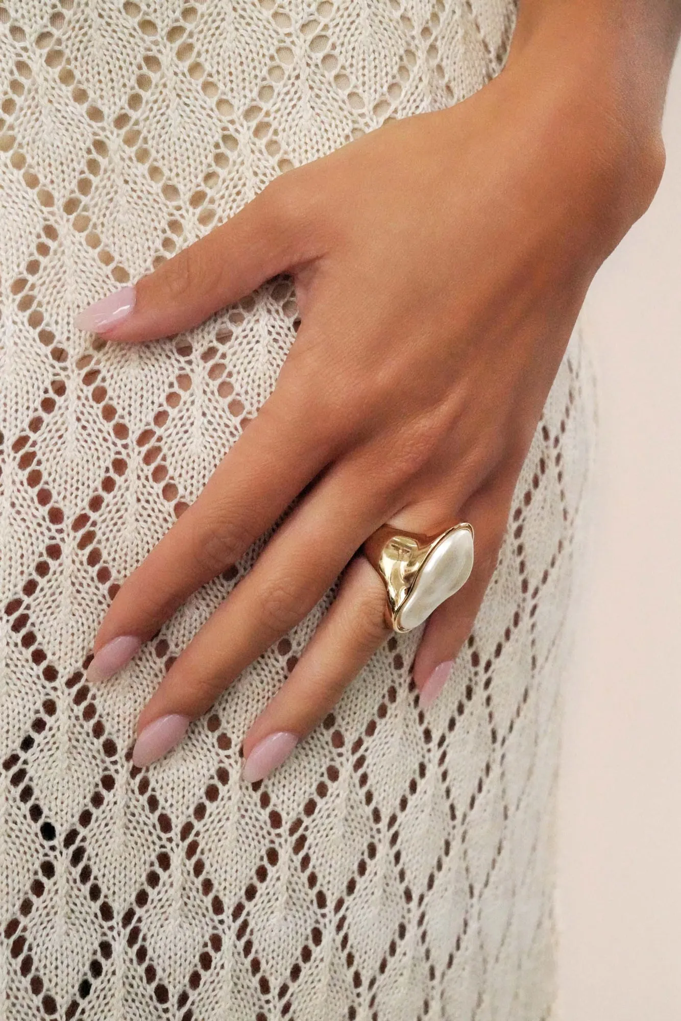 Sea-born Pearl Ring sold by Baltic Born product image thumbnail 5