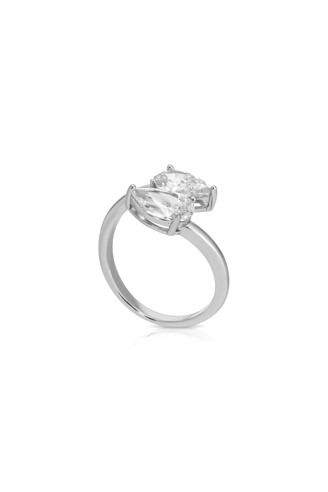 Crystal Teardrop Wrap Ring sold by Baltic Born product image thumbnail 4