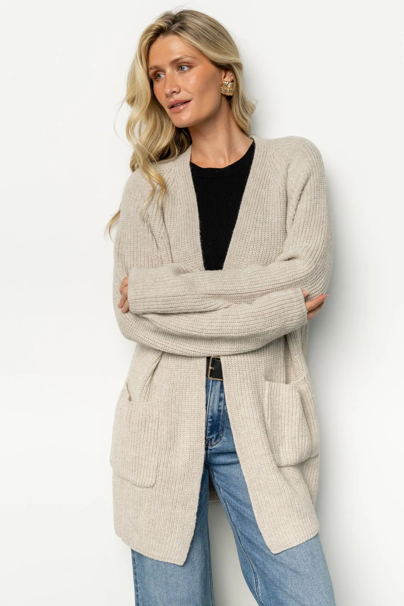 Frankel Pocket Cardigan | Natural sold by Baltic Born product image thumbnail 2