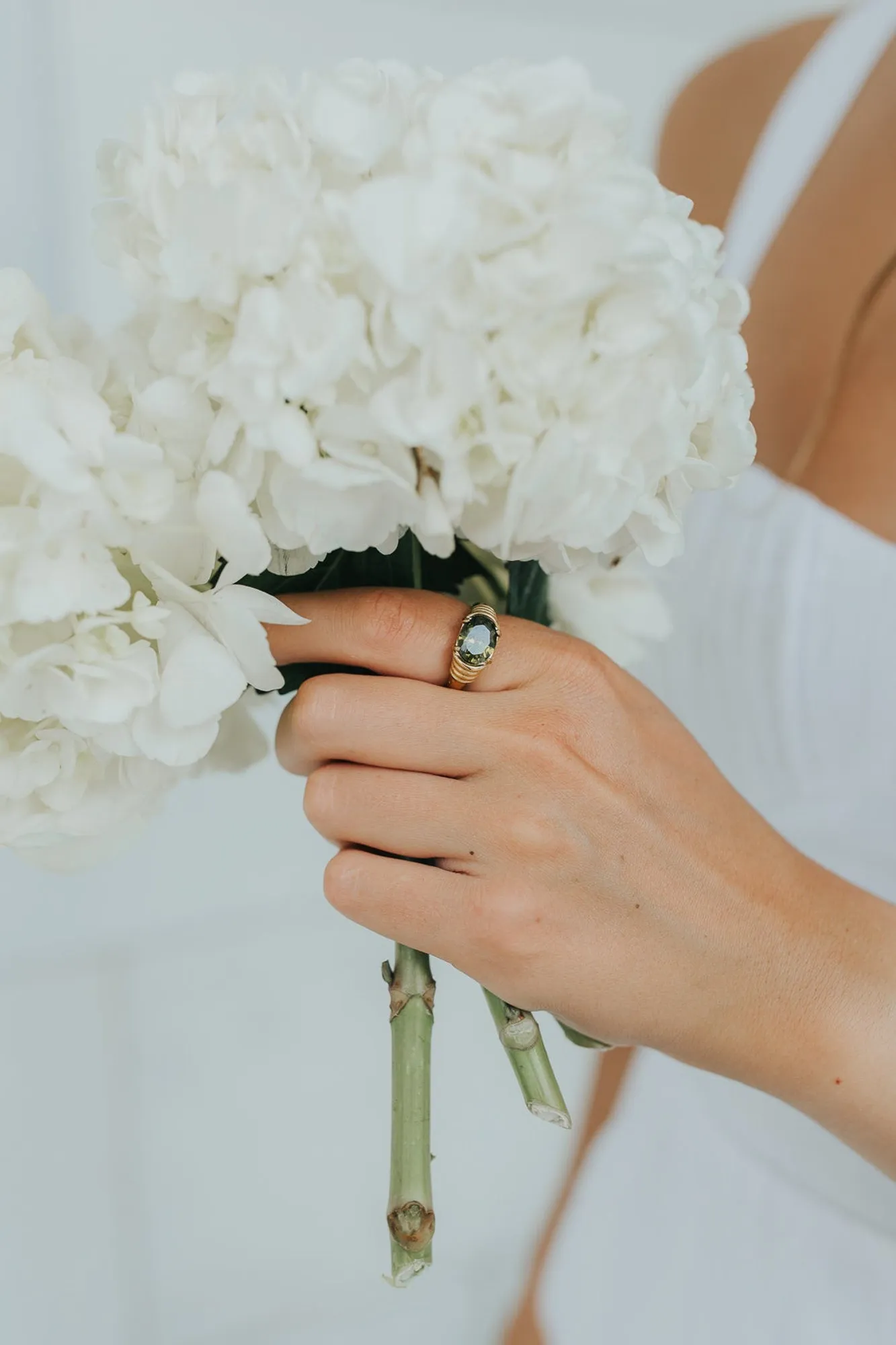 The Maddie Ring in Emerald sold by Baltic Born product image thumbnail 5