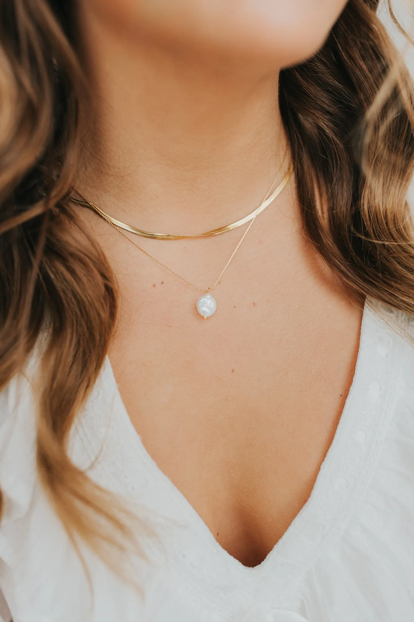 The Kanny Layered Necklace sold by Baltic Born product image thumbnail 5
