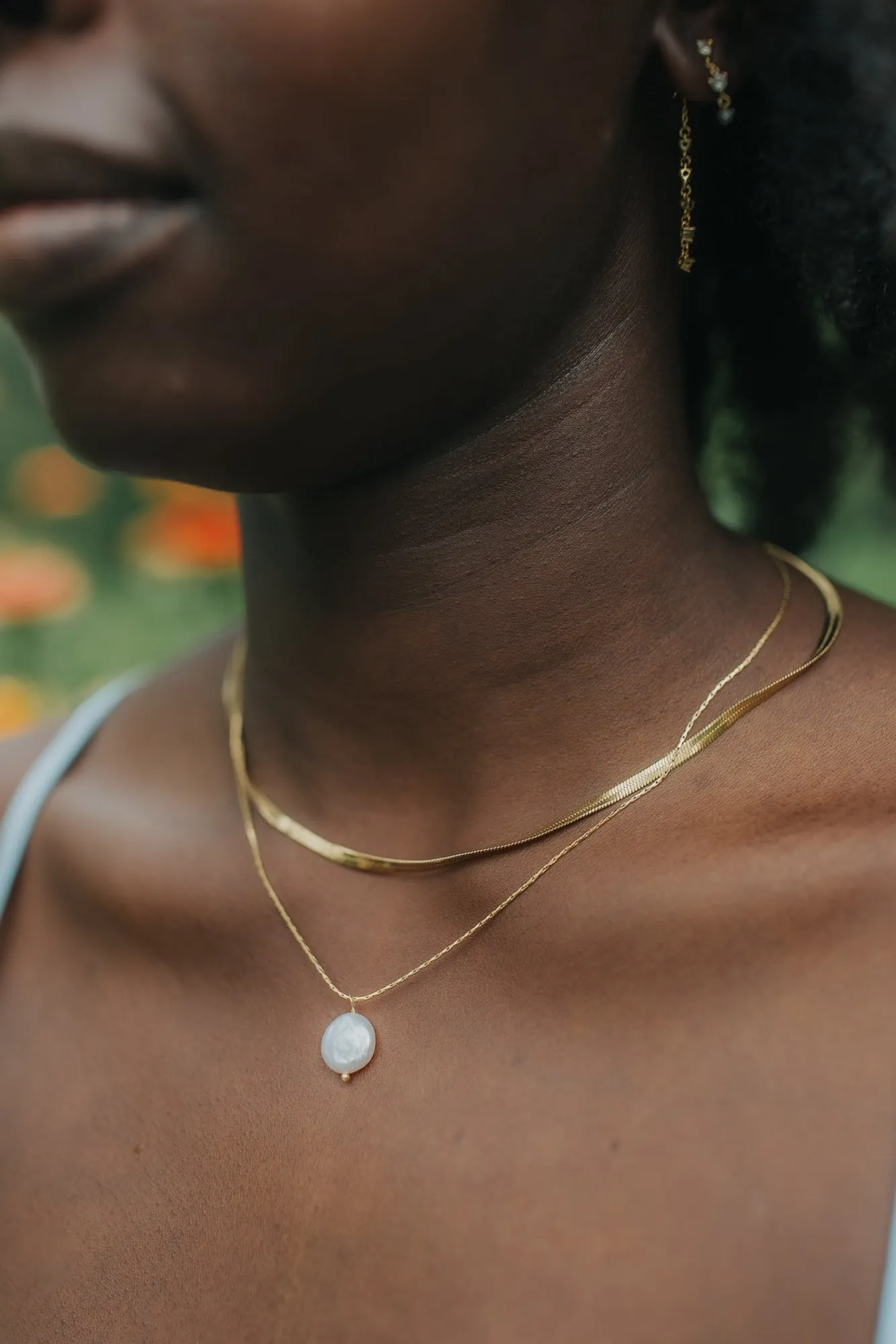 The Kanny Layered Necklace sold by Baltic Born product image thumbnail 4