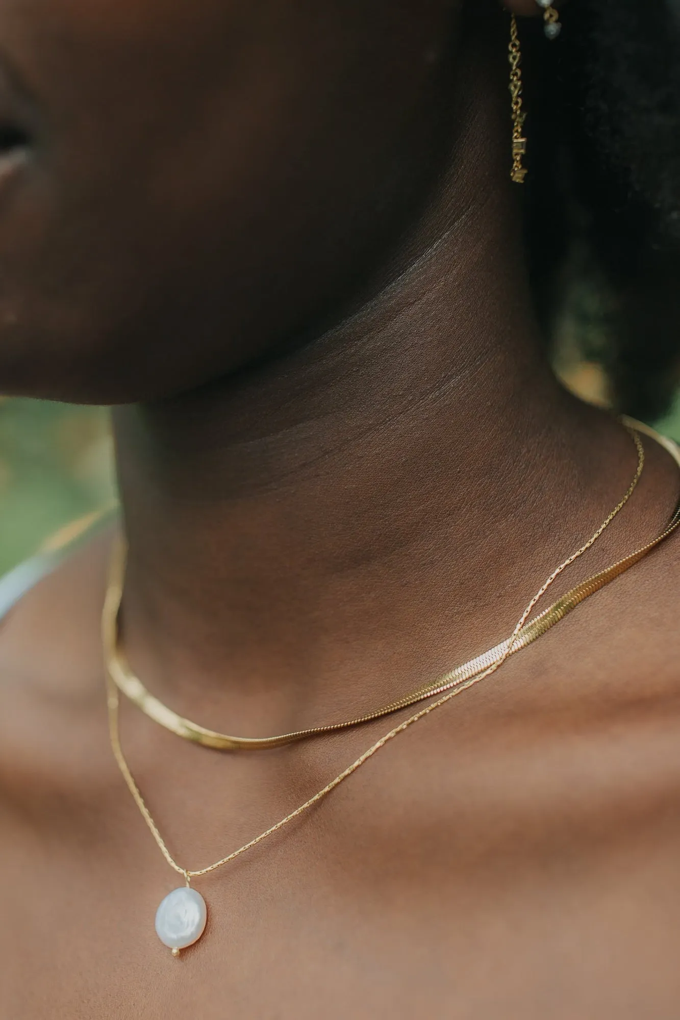 The Kanny Layered Necklace sold by Baltic Born