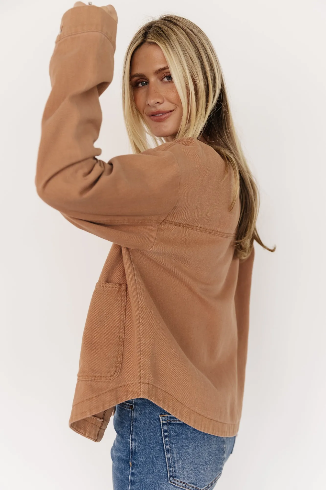 Finn Lightweight Jacket | Camel sold by Baltic Born product image thumbnail 3