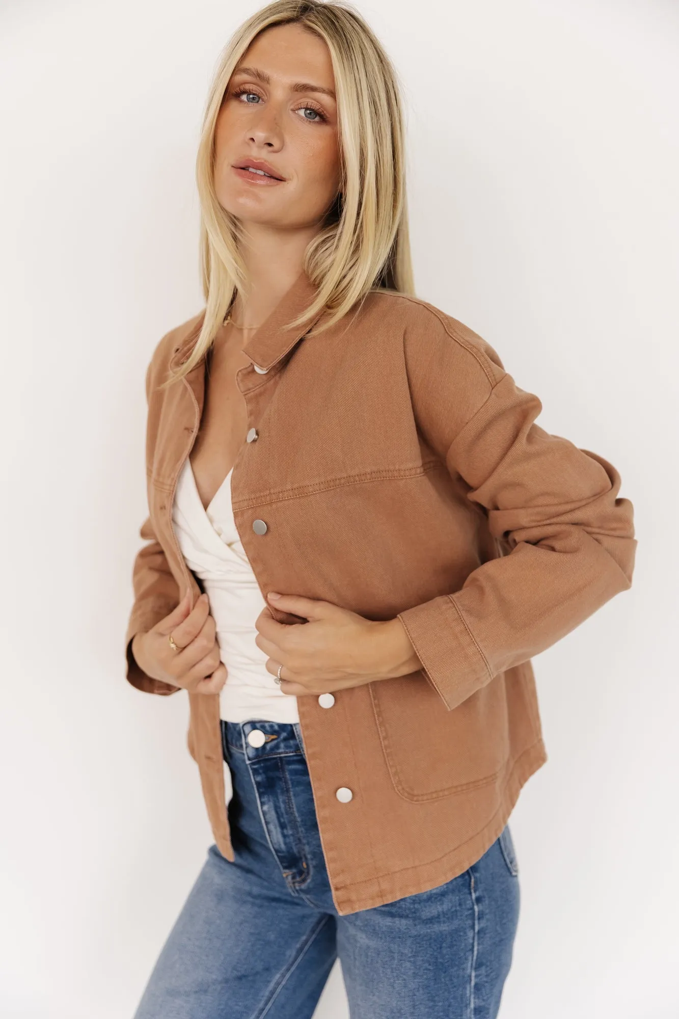 Finn Lightweight Jacket | Camel sold by Baltic Born product image thumbnail 2